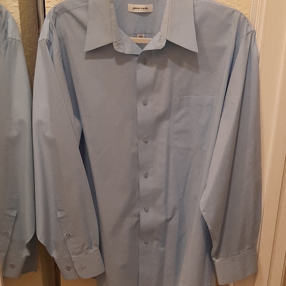 Pierre Cardin Long Sleeve Dress Shirt NWOT - Picture 3 of 8